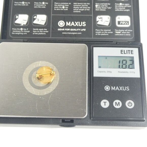 NFBPWC Lapel Pin National Federation of Women’s Clubs Vintage Gold Filled - Picture 8 of 8